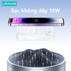 Pin Dự Phòng Không Dây MagSafe USAMS CD214 PB72 10000mAh 20W (QC3.0, Dual Port, Digital Display)