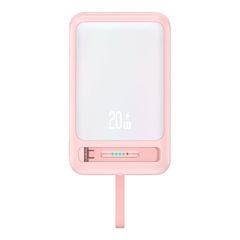 Pin Dự Phòng Không Dây USAMS CD219 10000mAh 20W (15W Wireless Charging, With Type-C Cable & Bracket)