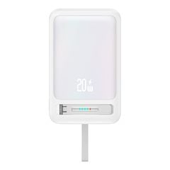 Pin Dự Phòng Không Dây USAMS CD219 10000mAh 20W (15W Wireless Charging, With Type-C Cable & Bracket)