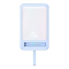 Pin Dự Phòng Không Dây USAMS CD219 10000mAh 20W (15W Wireless Charging, With Type-C Cable & Bracket)