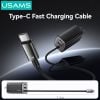 Củ Sạc Nhanh 2C+1A GaN USAMS CC273 65W (With Type-C Built-in cable)