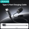 Củ Sạc Nhanh GaN USAMS CC271 30W (With Type-C Built-in cable)