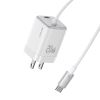 Củ Sạc Nhanh GaN USAMS CC261 20W (With Type-C Built-in cable)