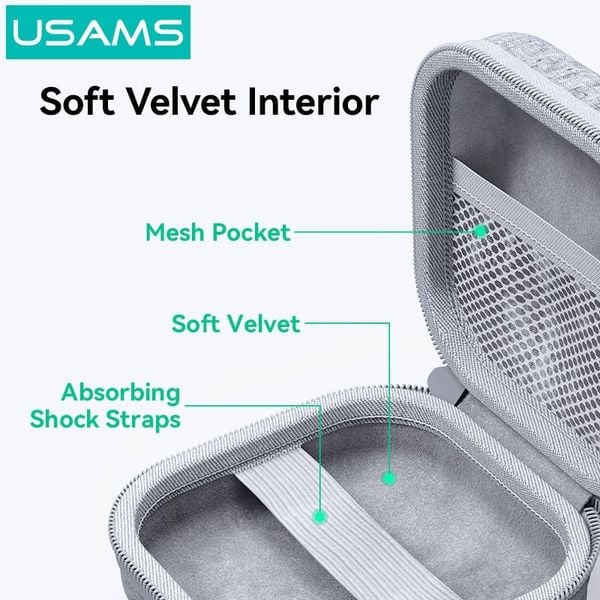 Túi Phụ Kiện USAMS ZB351 Portable Storage Bag