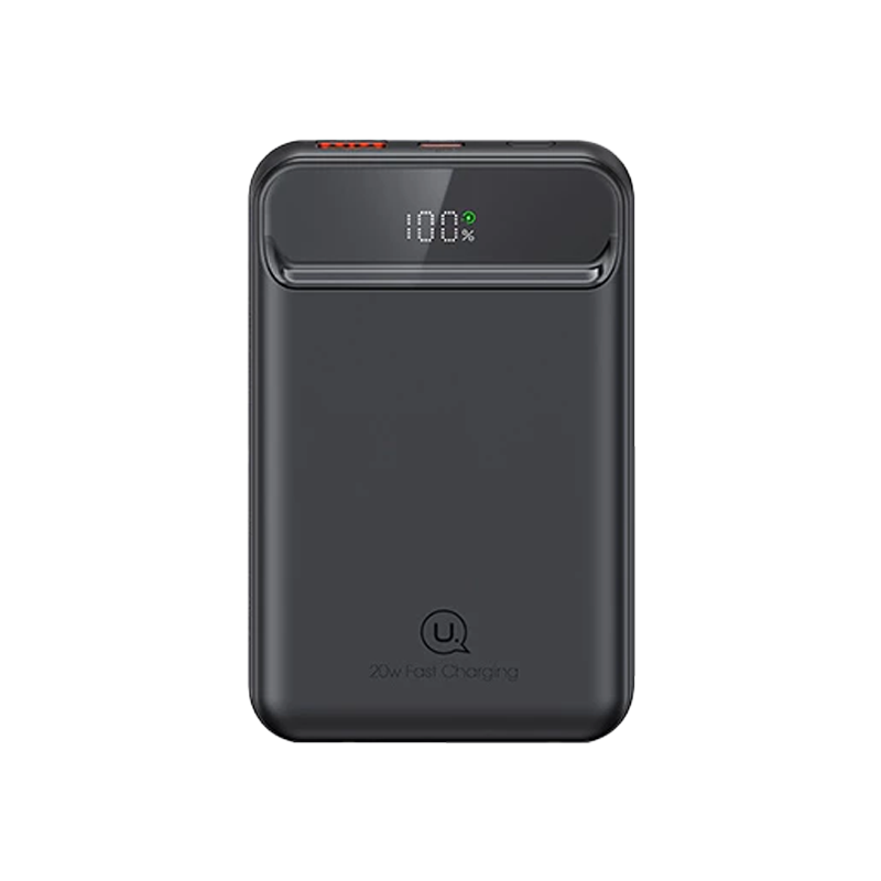 Pin Dự Phòng Không Dây MagSafe USAMS CD214 PB72 10000mAh 20W (QC3.0, Dual Port, Digital Display)