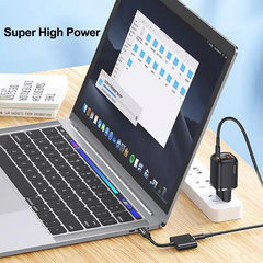 Đầu chuyển Type-C to Audio 3.5 DC USAMS AU15 + PD 60W