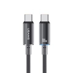 Cáp sạc nhanh USAMS SJ660 Type-C To Type-C PD100W Cloud Series