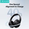 Tai Nghe Chụp Tai USAMS UJ29 (Bluetooth v5.3, 10dB, 400mAh, 40hrs, EQ 3-level tuning)