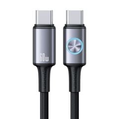 Cáp Sạc Nhanh C to C USAMS SJ752 60W (Colorful Light, 480Mbps, 1.2m)