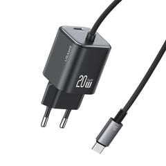 Củ Sạc Nhanh GaN USAMS CC261 20W (With Type-C Built-in cable)