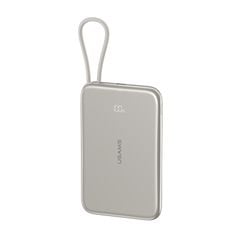 Pin Dự Phòng USAMS CD227 5000mAh 20W (Siêu Mỏng, Digital Display, Kèm Cáp C to C, Từ tính)