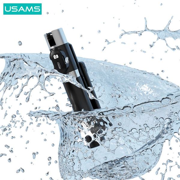 Gậy Selfie Tích Hợp Tripod USAMS ZB324 (270° Adjustment, Max Length: 1.1m, For phones in 4.7-7 inches, With anti-slip silicone pad, Steady support)