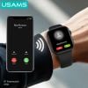 Đồng Hồ Thông Minh USAMS AT02 (Bluetooth v5.0, Smart Life/Health Monitoring/Exercise Record, 2.01-inch HD Colourful Display, Intelligent voice assistant, Control mobile phone to take photos, BT hands-free calling)