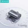 Pin Dự Phòng Mini USAMS CD252 PB82 10000mAh 20W (With Built-in Type-C port)