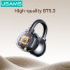 Tai Nghe Kẹp Tai Bluetooth TWS USAMS Echo R02 (Bluetooth v5.3, 7H, 11mm Speaker Diameter)