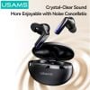 Tai Nghe Bluetooth TWS USAMS Echo E02 (Bluetooth v5.3, 4H, ANC+ENC, Deep Noise Cancellation, Crystal-Clear Sound, AAC Decoding, 360° Pure Audio Soundstage)