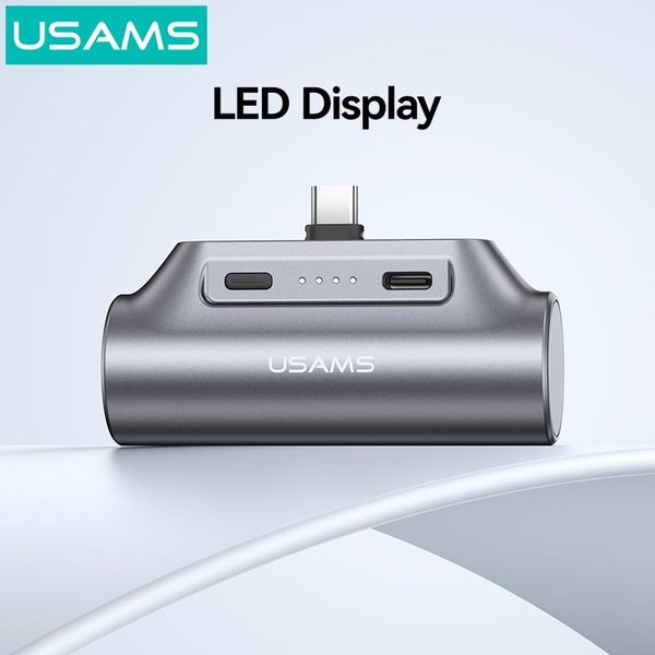 Pin Dự Phòng Mini USAMS CD248 PB79 3000mAh 10W (Type-C Port)