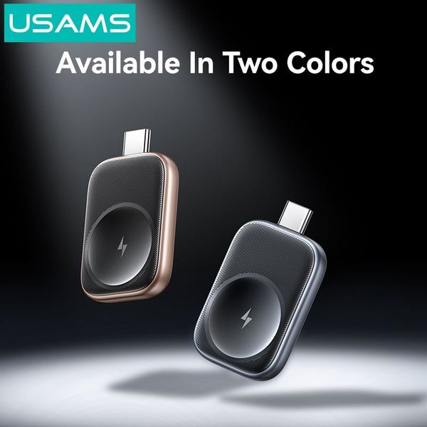 Đế Sạc Không Dây Cho Apple Watch USAMS CD247 2.5W (With Type-C plug)