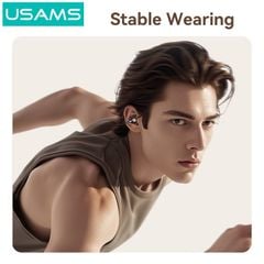 Tai Nghe Kẹp Tai Bluetooth TWS USAMS Echo R02 (Bluetooth v5.3, 7H, 11mm Speaker Diameter)