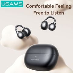 Tai Nghe Kẹp Tai Bluetooth TWS USAMS Echo R02 (Bluetooth v5.3, 7H, 11mm Speaker Diameter)