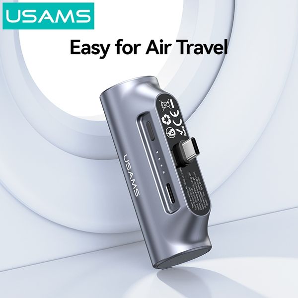 Pin Dự Phòng Mini USAMS CD248 PB79 3000mAh 10W (Type-C Port)