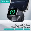 Đế Sạc Không Dây Cho Apple Watch USAMS CD247 2.5W (With Type-C plug)