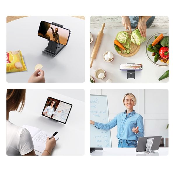 Đế giữ điện thoại xếp gọn USAMS ZJ073 Folding Desktop Stand For Phones/Tablets