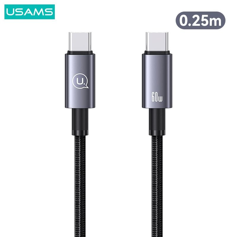 Cáp sạc nhanh SJ661 | SJ664 | SJ678 Type-C To Type-C 60W Aluminum Alloy Sufeng Series