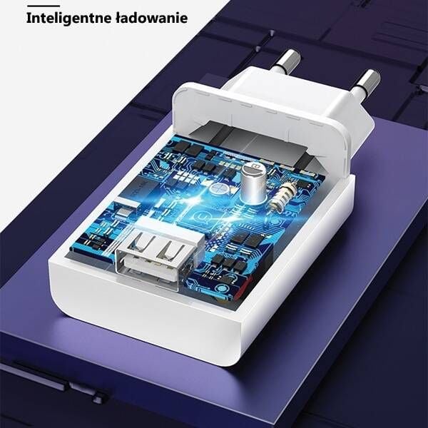 Combo Củ Sạc Nhanh USAMS CC083 18W (QC3.0, Kèm Cáp Micro USB/Lightning/Type-C)