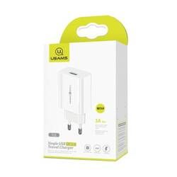 Combo Củ Sạc Nhanh USAMS CC083 18W (QC3.0, Kèm Cáp Micro USB/Lightning/Type-C)