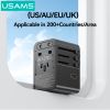 Củ Sạc Du Lịch 3C+2A USAMS CC310 70W (US/AU/UK/EU)