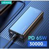 Pin Dự Phòng USAMS CM PB59 30000mAh 65W (PD/QC/PCP/AFC, Kèm Cáp C to C 100W)