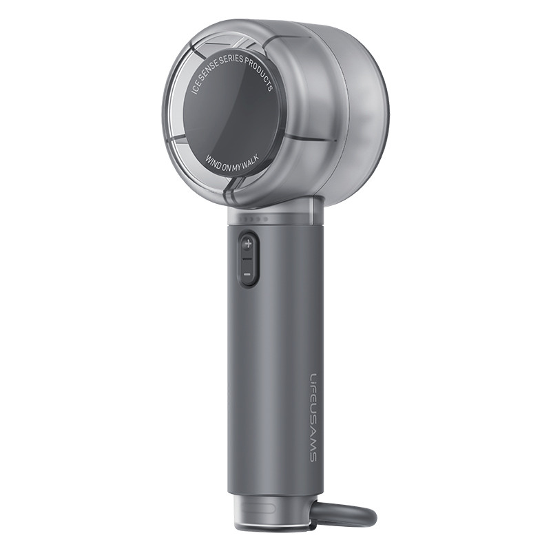 Quạt Cầm Tay USAMS LU01 2.8W (With stand, 6pcs High-speed Spiral Blades, 2000mAh, 6.5H)