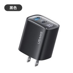 Củ Sạc Nhanh USAMS CC229 2 Cổng A+C 30W GaN Digital Display Fast Charger