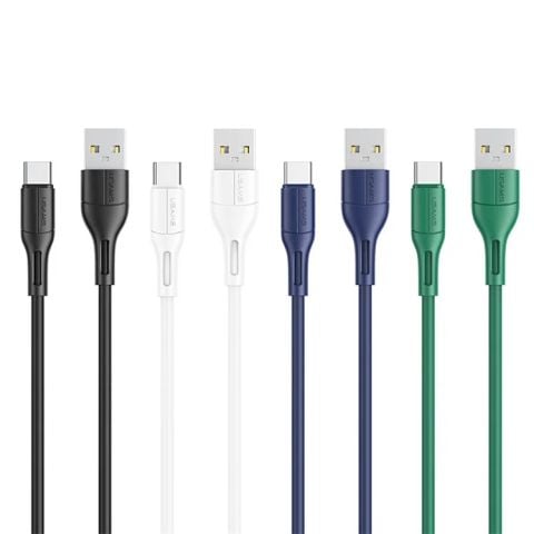Cáp Sạc USAMS SJ501 U68 1m Type-C Fast Charging Mobile Phone Charger Data Cord