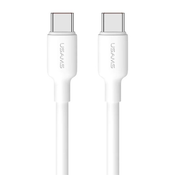 Cáp Sạc Siêu Nhanh USAMS U84 Cho iPhone 15 Series (Type-C To Type-C Data Cord PD 100W 1M)