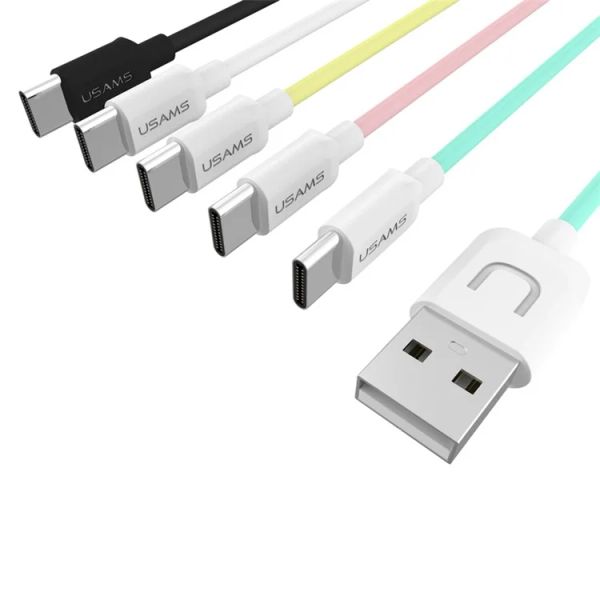 Cáp Sạc Nhanh USB to Type-C USAMS SJ099 (2A, 1m)