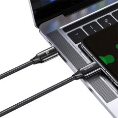 Cáp Sạc USAMS SJ580 | SJ581 U82 C To C 240W PD3.1 Zinc Alloy Data Transmission Cord