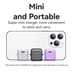 Củ Sạc Nhanh Mạ Điện USAMS CC183 PD 20W
