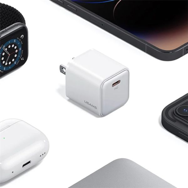 Củ Sạc Nhanh USAMS CC184 Fast Charging 1C Series PD 20W