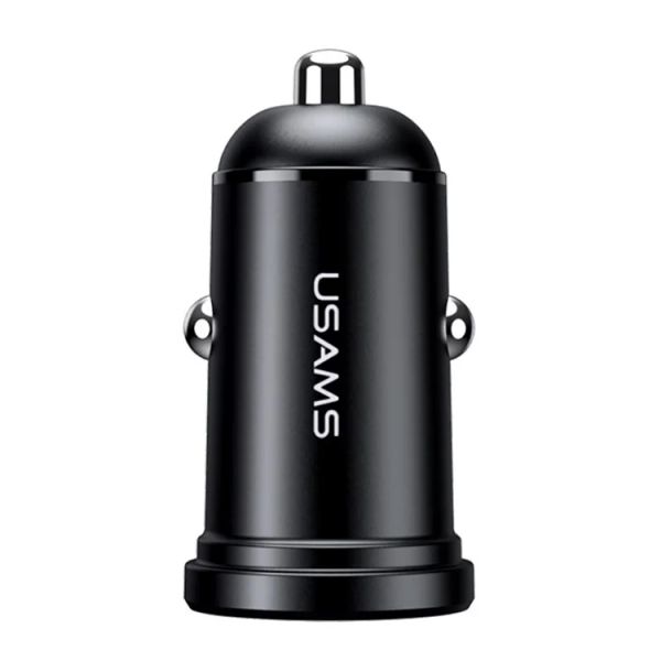 Tẩu Sạc USAMS CC114 2.4A Dual USB Mini Car Charger