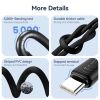 Cáp Sạc USAMS SJ691 | SJ696 | SJ701 Type-C to Type-C 60W Charger Cord 2m