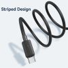 Cáp Sạc USAMS SJ688 | SJ693 | SJ698 KY Series USB to Type-C Striped Data Cord 2m