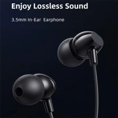 Tai Nghe Có Dây Jack 3.5mm USAMS SJ594 EP-47 (with Sensitive Microphone / Button Control, 1.2m, Hi-Fi Audio)