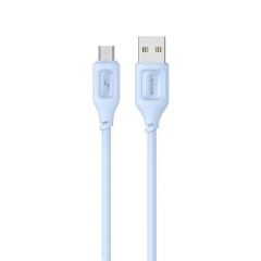 Cáp Sạc USAMS SJ620 USB to Micro USB 2A Silicone with Epoxy Shell