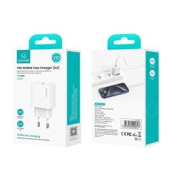 Củ Sạc Nhanh USAMS CC226 T65 PD 20W