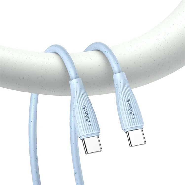 Cáp Sạc Nhanh Type C USAMS SJ716 Green Series 1m 60W