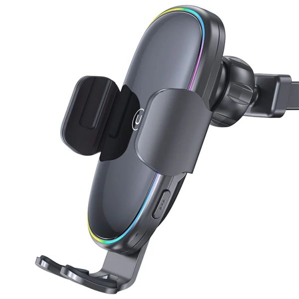 Đế Giữ Điện Thoại USAMS CD187 15W Colorful Light Air Vent Center Bracket