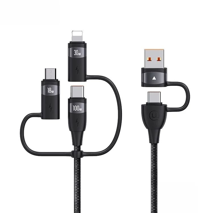 Cáp Sạc Đa Năng USAMS SJ645 | SJ646 U85 6 in 1 PD 100W Aluminium Alloy Data Cord
