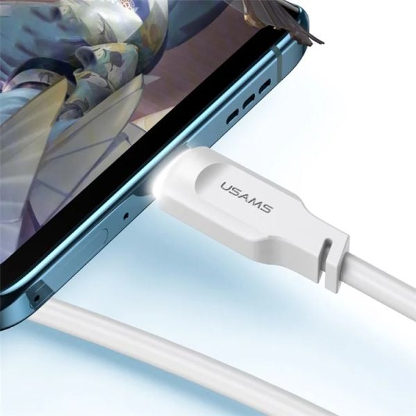 Cáp Sạc USAMS SJ568 Lithe Series 1.2m Type-C to USB 6A